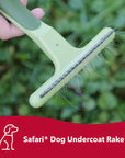 Safari Undercoat Rake - Single Row