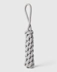 Jax & Bones Top Tugger Rope Knot Dog Toy Silver 11"