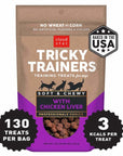 TRICKY TRAINERS SOFT & CHEWY WITH CHICKEN LIVER 14oz